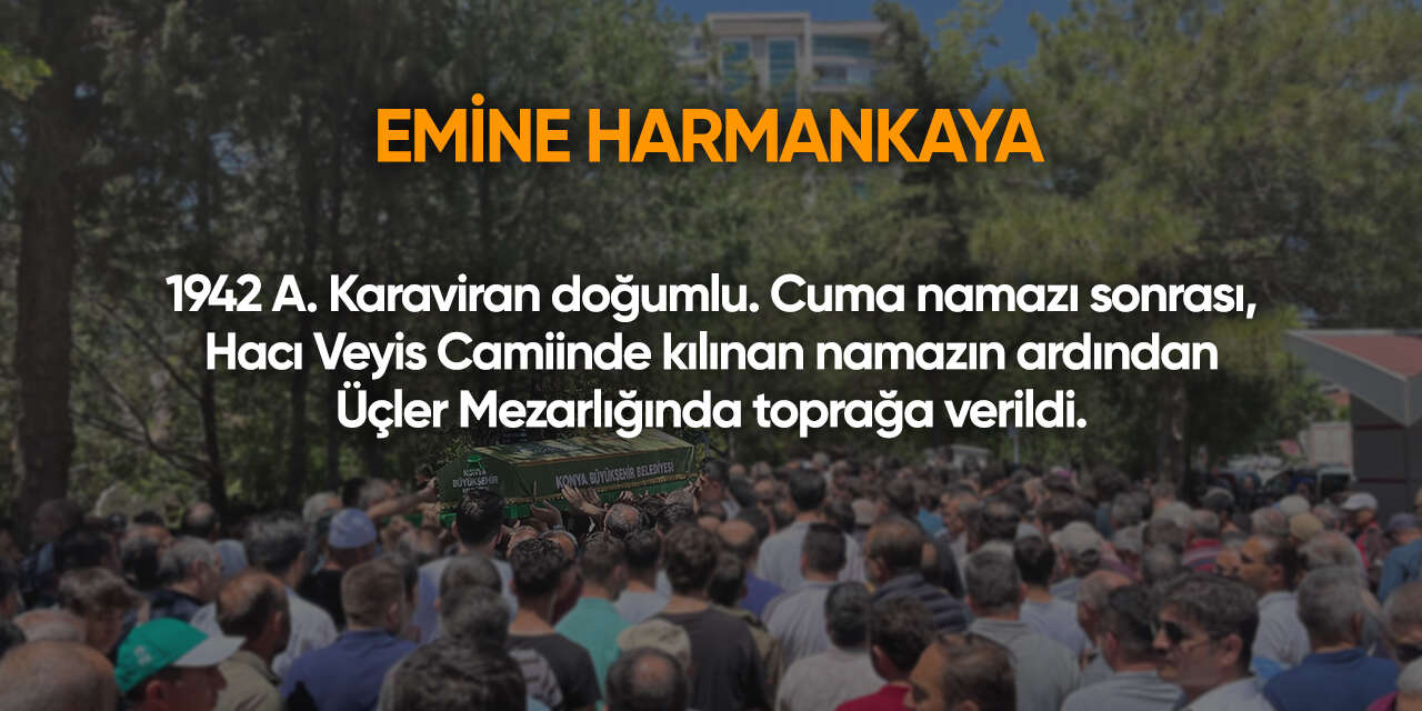 Konya'da bugün vefat edenler | 10 Nisan 2026 5